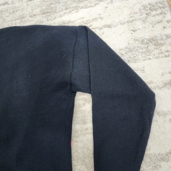 Vintage Miss Pendleton Argle Wool Black Cardigan Size L - Picture 5 of 11